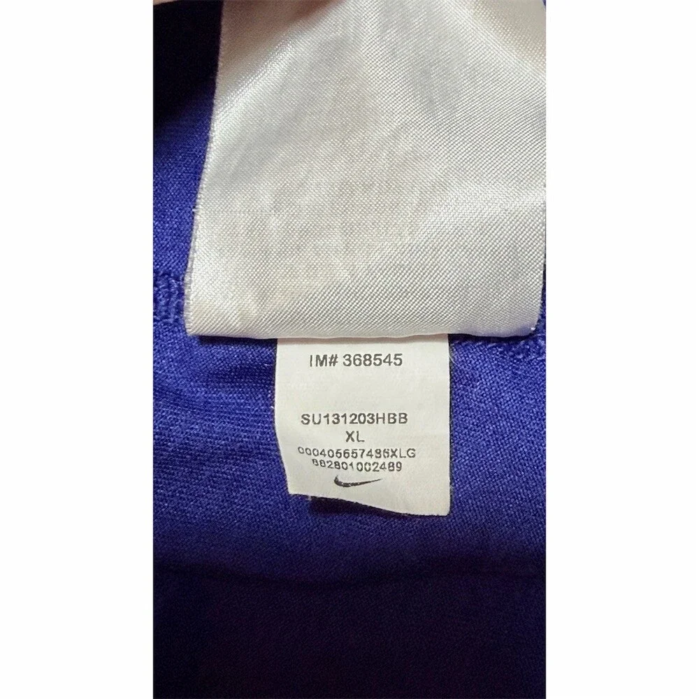 Nike Dri-FIT Tank Top Womens XL Blue Scoop Neck Sleeveless Activewear